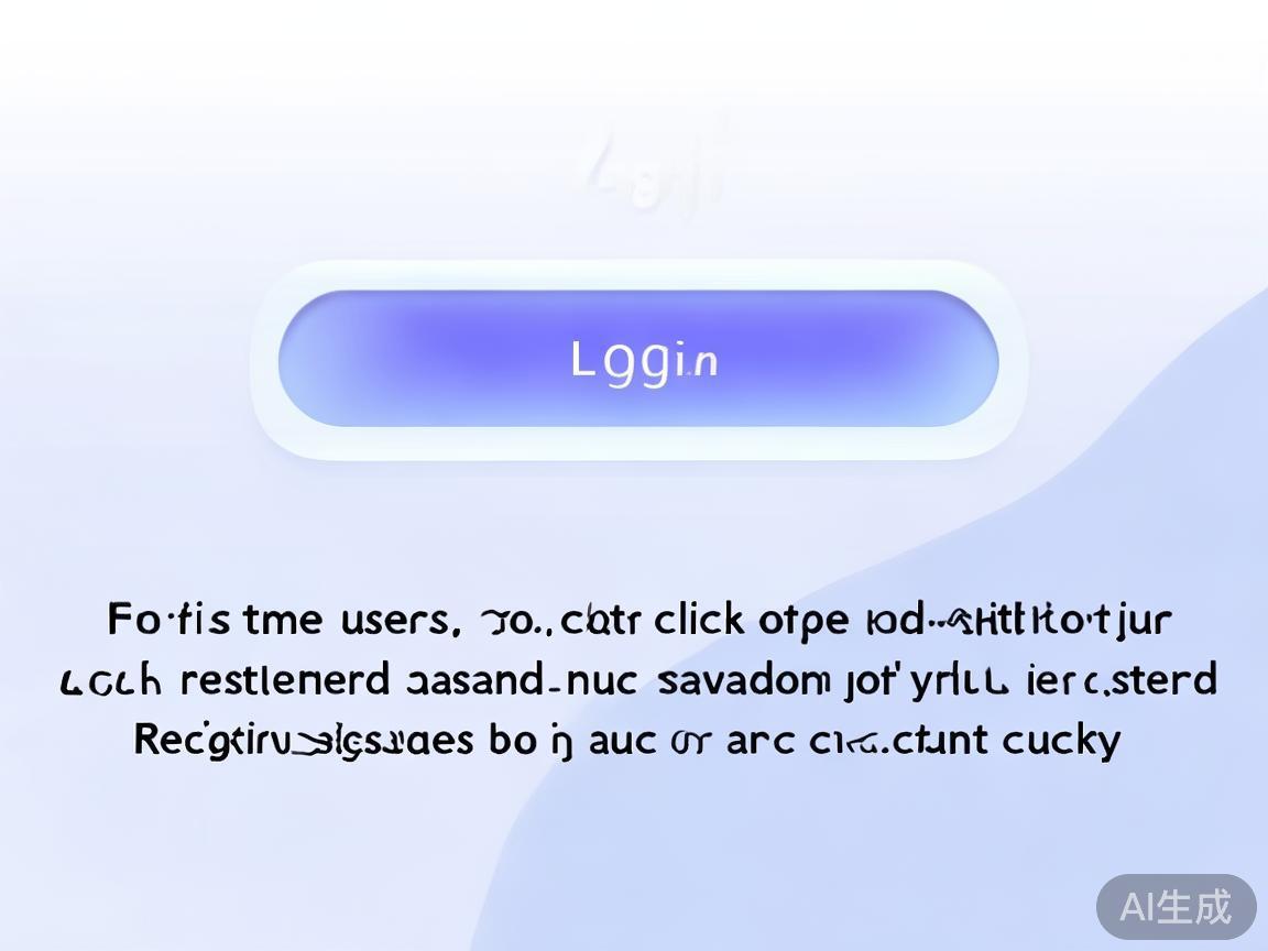 登录账户：首次使用时，点击首页的“登录”按钮，输入